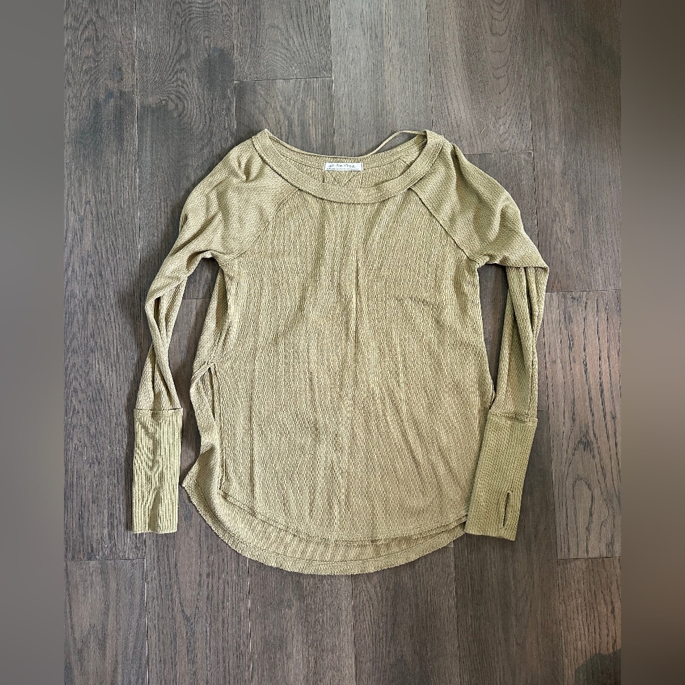 We The Free Long Sleeve Thermal in Olive
